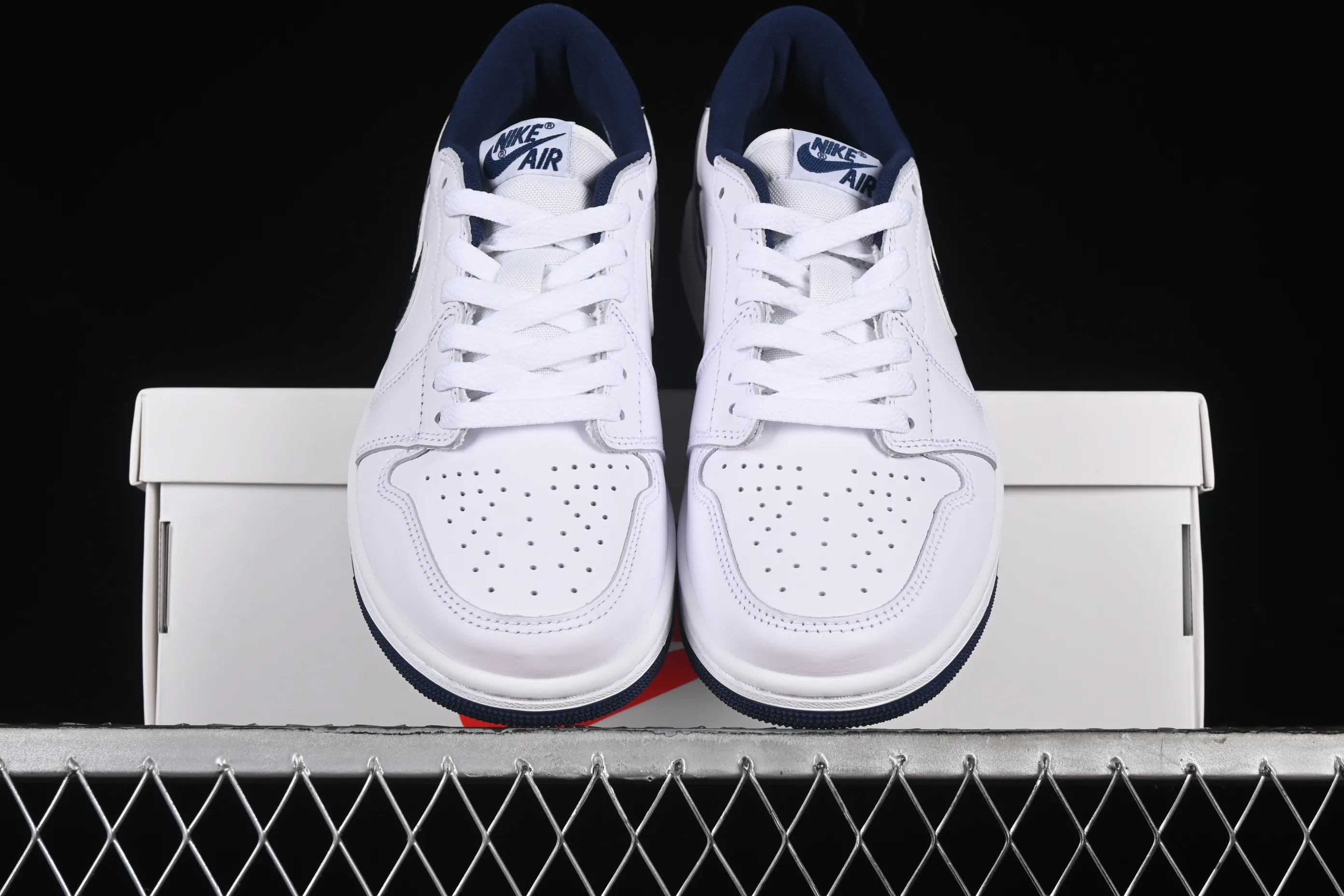 All categories Air Jordan Jordan series basketball shoes Air Jordan 1 Low G version pure original Air Jordan 1 Low "85 Metallic Blue" AJ1 Joe 1 metallic white blue FB9933-141
